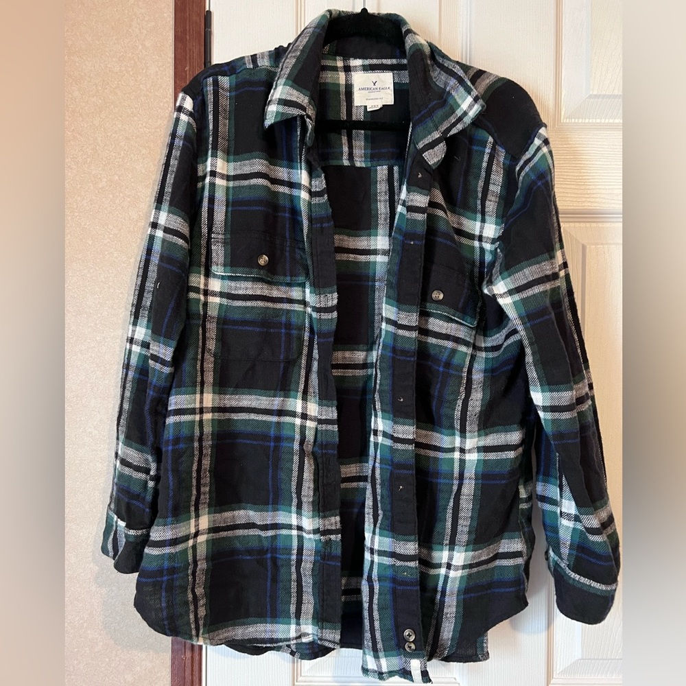 American Eagle Plaid Flannel
